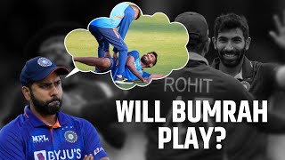 Rohit Sharma gives injury update on Jasprit Bumrah