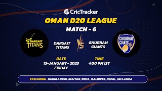 ???? LIVE: MATCH 7 | Amerat Royals vs Khuwair Warriors | Oman D20 2023