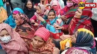 Mangolpuri Y Block to Sultanpuri थाने तक मार्च, justice for Anjali