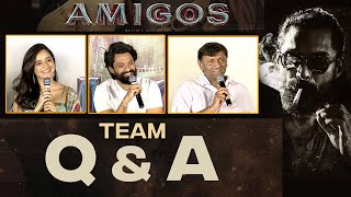 Amigos Team Q&A Amigos Pre Release Press Meet | Nandamuri Kalyan Ram | Ashika | Rajendra Reddy