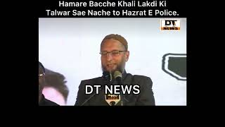 Hamare Bacche Sirf Lakdi Ki Talwar Leke Nache to #Hazrat E Police Tajposhi Kardeti, Pragya Thakur To