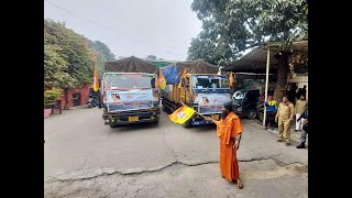 उत्तराखंड: जोशीमठ में भू-धंसाव के चलते प्रभावित परिवारों के लिए पतंजलि ने भेजी राहत सामग्री