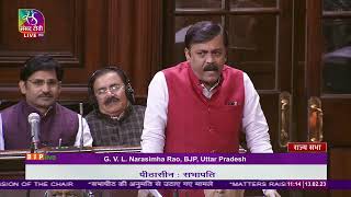 Shri G. V. L. Narasimha Rao on Matters Raised with the Permission of the Chair in RS : 13.02.2023