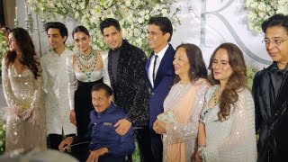 Sidharth Malhotra and Kiara Advani With Family At Wedding Reception - Full Uncut Video