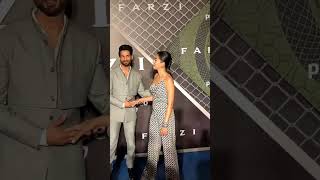 Shahid Kapoor With Wife Mira Rajput Attends #Farzi webseries premiere show