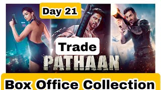 Pathaan Movie Box Office Collection Day 21 As Per Trade