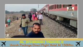 Bibi Nagar Ke Kharib Godavari Expree Train #Railine Sae Utargai, Koi Zakhmi Nahi, Godavari Express