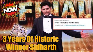 3 Years Of Historic Winner Sidharth Shukla, Fans Kar Rahe Yaad, Social Media Par Ho Raha Bada Trend
