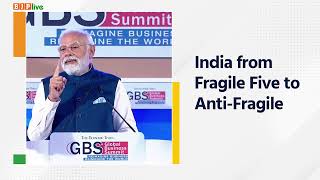 India from Fragile Five to Anti Fragile