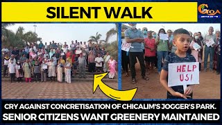 Cry against concretisation of Chicalim's jogger's park. Senior Citizens want greenery maintained
