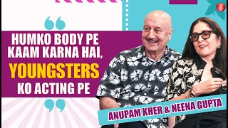 Anupam Kher, Neena Gupta on ageism in Bollywood, Masaba's wedding, Aamir Khan's prank, NSD memories