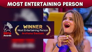 Archana Ne Maari Baazi, Most Entertaining Person Award By Voot | Bigg Boss 16