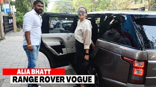 Alia Bhatt Spotted In Her Range Rover Vogue Car, Worth Rs 2.75 Crore