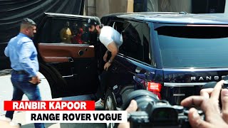 Ranbir Kapoor Spotted At Mehboob Studio In His Range Rover Vogue Worth Rs. 2.75 Crore