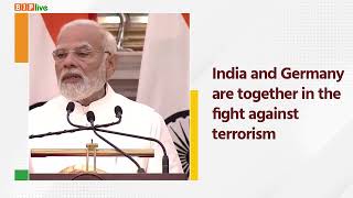 India and Germany are together in the fight against terrorism