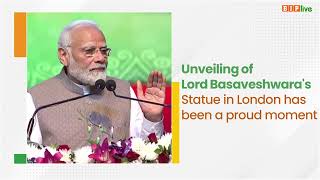 Teachings of Lord Basaveshwara are guiding lights for India: PM Modi
