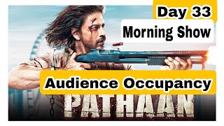 Pathaan Movie Audience Occupancy Day 33 Morning Show