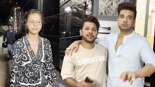 Rubina Dilaik, Karan Kundrra & Nishant Bhat At Shoot