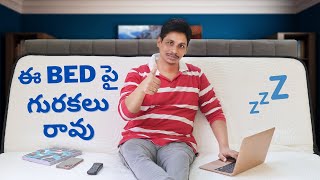 The Sleep Company Elev8 Smart Adjustable Recliner Bed with Frame Review || in Telugu