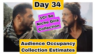 Pathaan Movie Audience Occupancy And Collection Estimates Day 34