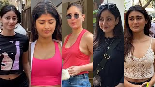 Kareena Kapoor Khan, Anjini Dhawan, Ananya Panday, Shalini Pandey & Neha Sharma In Bandra Today