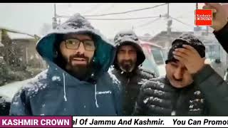 Shopian Recieves Fresh Snow fall atleast 3 feets in higher regions and 1 feet in plains till evening