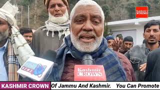 Protest against LG Administration against new land law in J&KToday PRI's and general public