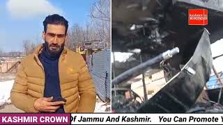 Passenger bus gutted in a fire incident in Central Kashmir’s khag shinglipora Budgam