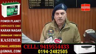 Rajouri Police carrying out drive against people involved in narcotics peddling : SSP Rajouri