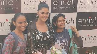 Priyanka Chahar Choudhary At Enrich Bandra Store Launch In Bandra