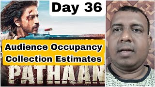 Pathaan Movie Audience Occupancy And Collection Estimates Day 36
