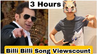 Billi Billi Song Record Breaking Viewscount In 3 Hours, Salman Khan, Shehnaaz Gill, Sidharth Nigam