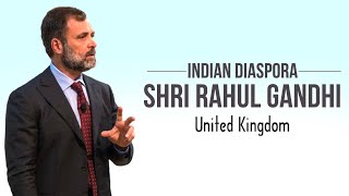 LIVE: Shri Rahul Gandhi addresses Indian Diaspora in Hounslow, West London, UK.