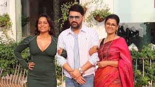 Kapil Sharma, Sahana Goswami & Nandita Das At Zwigato Film Promotion in Mumbai