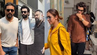 Suriya, Ranbir Kapoor, Arjun Kapoor & Malaika Arora Spotted In Mumbai