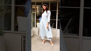 #chitrangadasingh Spotted In #TrueBrowns Outfit At Cafe