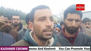 Drivers Of Nallah Sukhnag Held Peaceful Protest At Bihisht-E-Zehra Park Budgam Report By : GM BHAT