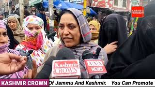 Womens strongly protested against the installation of smart meters in Khanabal Anantnag