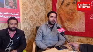 National Conference Spokesperson Mr. Iqbal Nabi Dar interacted with Kashmir Crown.