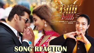 Billi Billi Reaction - Kisi Ka Bhai Kisi Ki Jaan | Salman Khan | Pooja Hegde