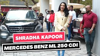Shraddha Kapoor Spotted In Her Mercedes Benz ML 250 CDI, Worth Rs    56.6 Lakhs
