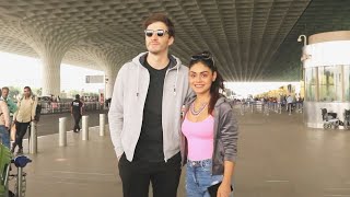 Sreejita De With Michael Spotted At Airport, Leaves For Germany