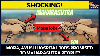 #MustWatch- Sindhudurg BJP demands job at Mopa, Ayush Hospitals for Maharashtra people!