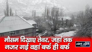Lahul valley/Weather/Snowfall