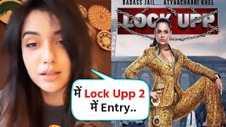 Divya Agarwal FINALLY Reacts To Lock Upp 2 Entry