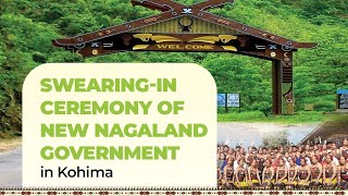 Swearing-in ceremony of new Nagaland government in Kohima