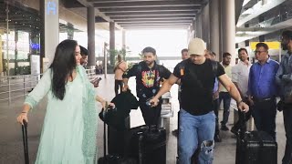 Apne Bhai Ke Sath Dikhi Tejasswi Prakash, Spotted At Airport Arrival