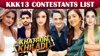 Khatron Ke Khiladi Season 13 Contestants List | Asim, Sayana, Archana Gautam, Urfi