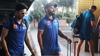 India Aur Australia Cricket Team Dikhi Mumbai Airport Par - Watch Video