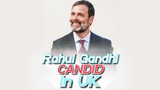 In a world full of teleprompters, be candid ! | Rahul Gandhi | London | Congress Party